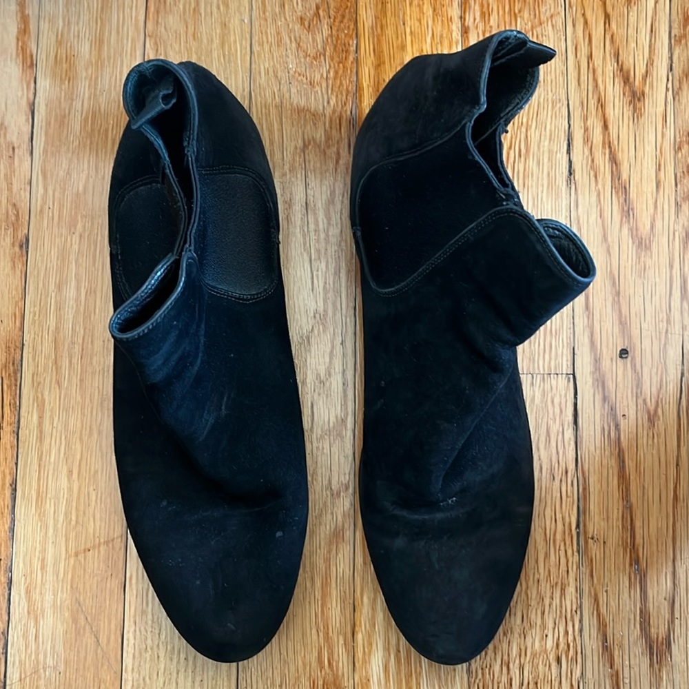 Prada Suede Ankle Booties